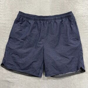 Rhone Running Shorts Mens Large Drawstring Elastic Waist Workout Gym Lined